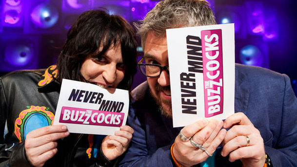 Logo for Never Mind the Buzzcocks