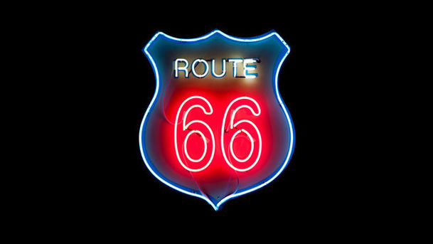 logo for Route 66 - The Mother Road