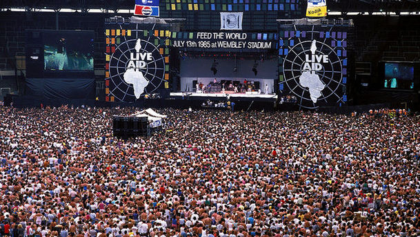 logo for Live Aid - Against All Odds