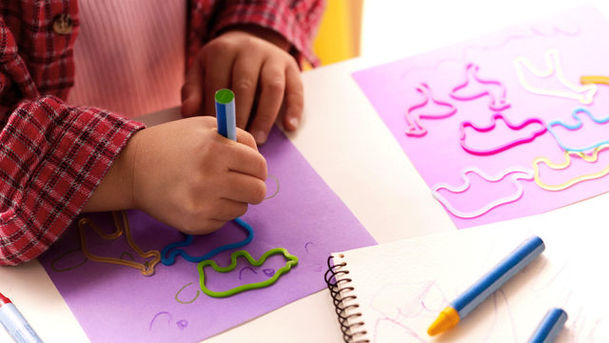 logo for Doodle Do - Tissue Paper Watercolour
