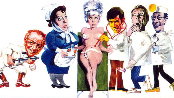 logo for Carry on Again, Doctor