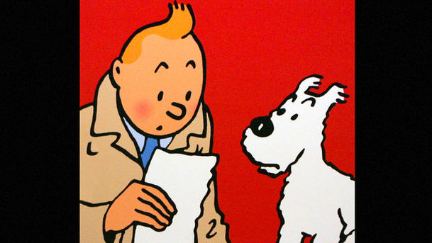Logo for Herge's The Adventures of Tintin - Series 1 - Destination Moon