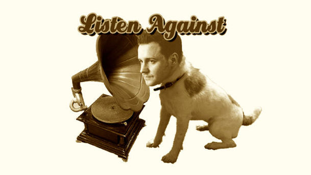 logo for Listen Against - Series 1 - Episode 1