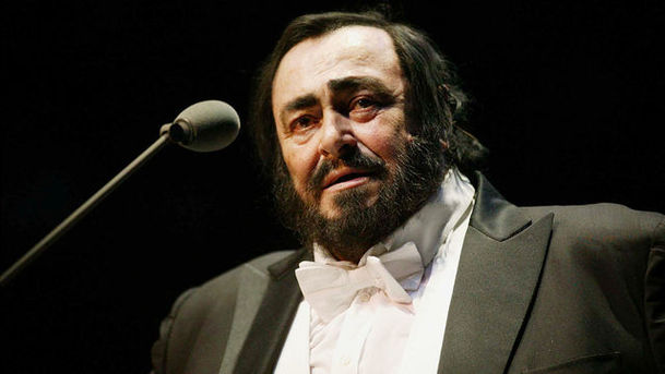 logo for Pavarotti: A Life in Seven Arias