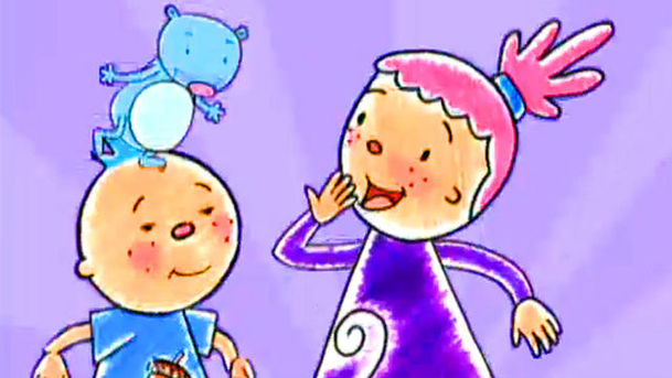 logo for Pinky Dinky Doo - Pinky and the Ice Cream Babies