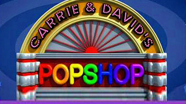 logo for Carrie and David's Popshop - The World Gets Bigger