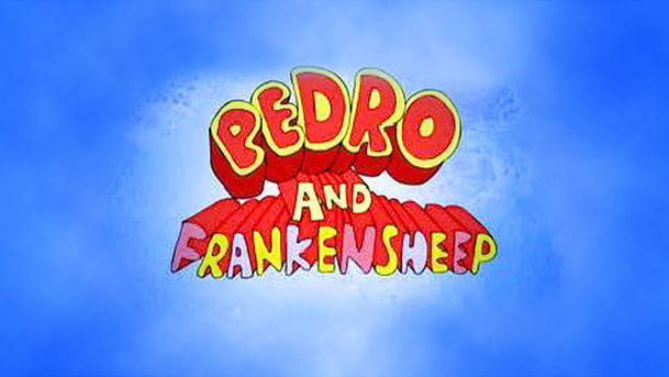 Logo for Pedro and Frankensheep - Fool Moon