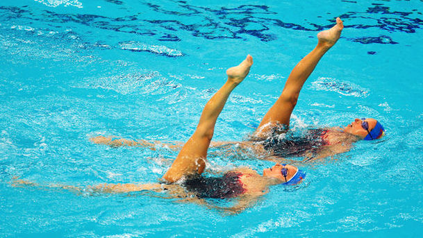Logo for Olympic Swimming - Beijing 2008 - Synchronised Swimming: Duet Free Routine