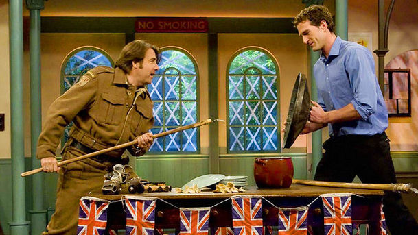 logo for Jonathan Ross Salutes Dad's Army