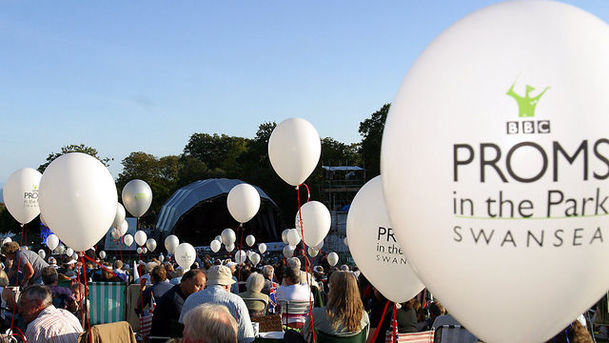 Logo for Proms in the Park - 13/09/2008