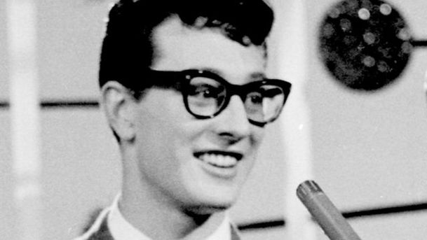 logo for The Buddy Holly Story