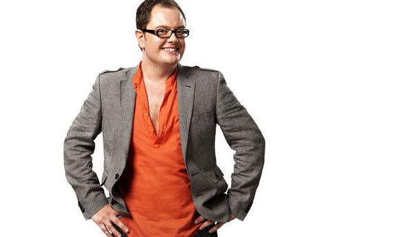 logo for Alan Carr's Comedy Outings - Al Tied Up With Nowhere to Go