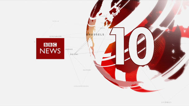 logo for BBC News at Ten - 15/10/2008