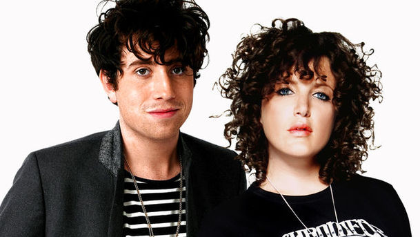 logo for Nick Grimshaw and Annie Mac - 23/11/2008