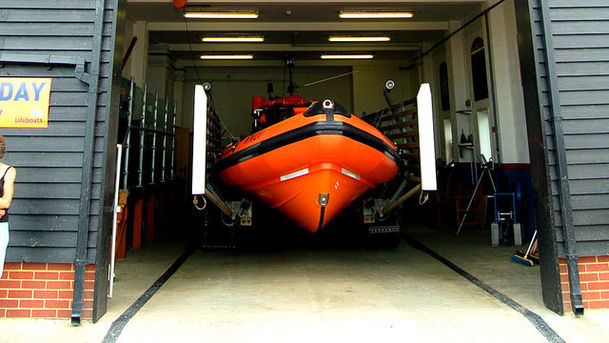 logo for SOS: The History of the RNLI in Scotland