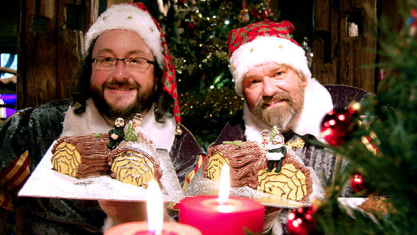 Logo for The Hairy Bakers - Christmas Special