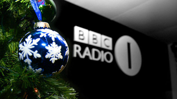 logo for Christmas and New Year on Radio 1 - New Style for 2009