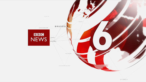 Logo for BBC News at Six - BBC News at Six