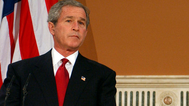 logo for Intelligence Squared Debate - George W Bush's Legacy