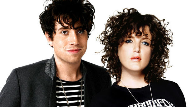 logo for Nick Grimshaw and Annie Mac - 08/03/2009