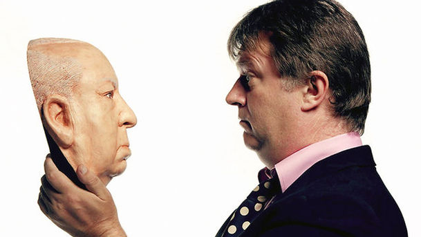 Logo for Paul Merton Looks at Alfred Hitchcock