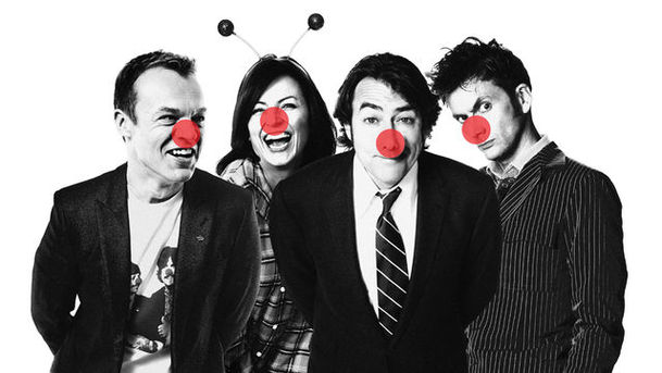 logo for Comic Relief - 2009 - Part 1: David Tennant and Davina McCall/Harry Hill/the Saturdays/Ronnie Corbett/Let's Dance for Comic Relief