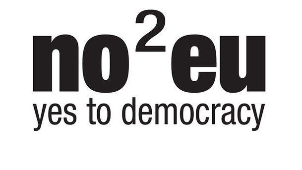 logo for Party Election Broadcasts for the European Parliament - 2009 - No2EU 27/05/09