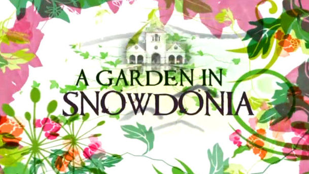 logo for Garden in Snowdonia - Bodnant Blooming