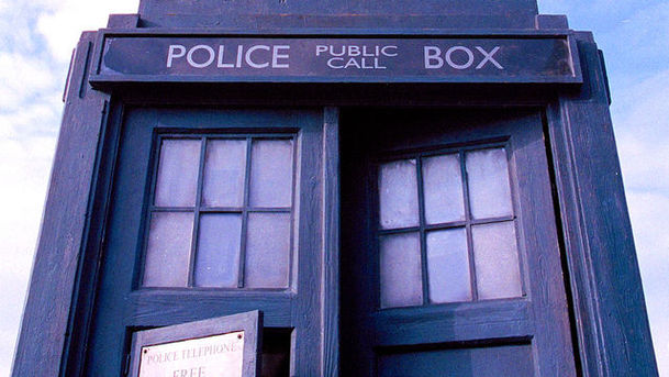 logo for On the Outside it Looked Like an Old Fashioned Police Box