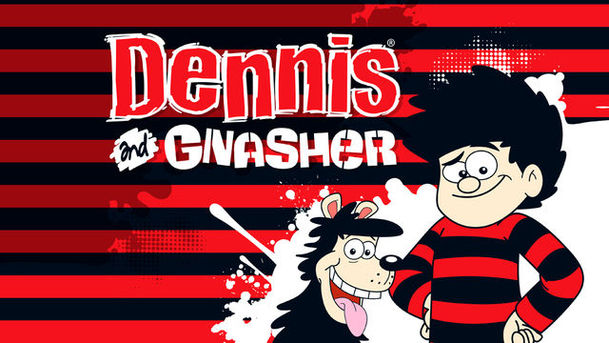 logo for Dennis & Gnasher Shorts - Guide to Kitchen Chores