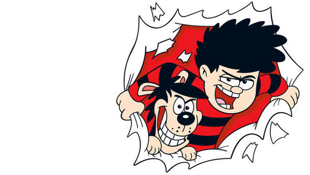 Logo for Dennis & Gnasher - All in the Menacing