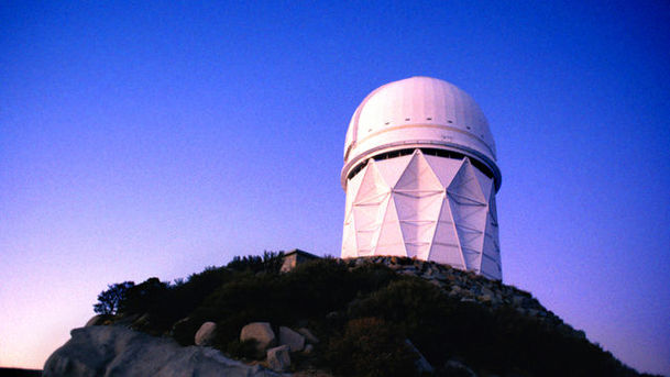 logo for The Sky at Night - The Great Observatories