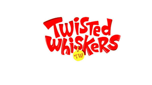 logo for The Twisted Whiskers Show - Food of the Dogs
