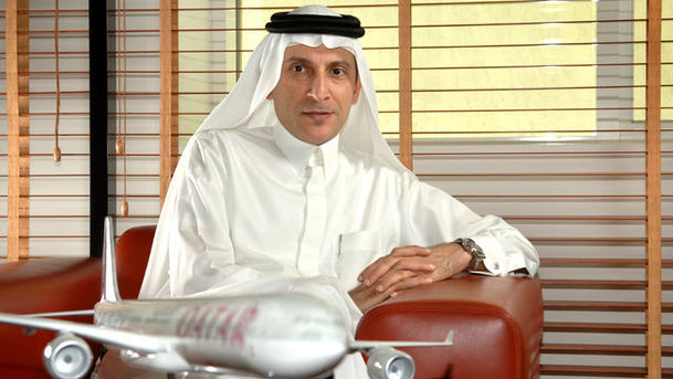 Logo for HARDtalk - Akbar al Baker, CEO of Qatar Airways