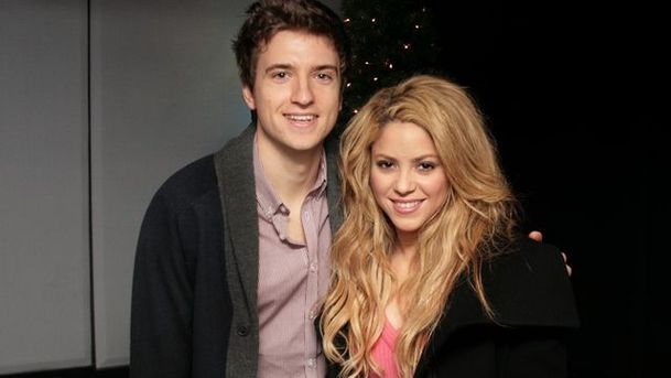 logo for Greg James - Tues 8th Dec - Shakira sings 'Santa Baby' to Greg and gets him in a fluster!