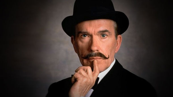 Logo for Crime Catch-Up - Hercule Poirot - Sad Cypress