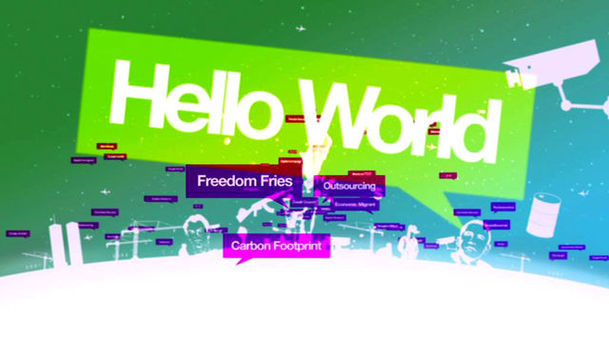 logo for History of Now: The Story of the Noughties - Hello World