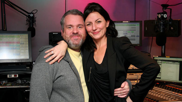 logo for The Chris Moyles Show - Friday - with Davina McCall