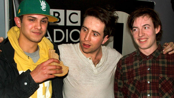 logo for Nick Grimshaw - Bombay Bicycle Club were live in the studio and then A.S.I.W.Y.F.A were Fresh Off Stage 