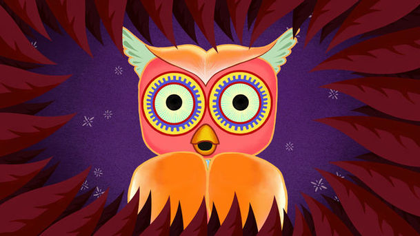 logo for Tinga Tinga Tales - Why Owl's Head Turns All the Way Round