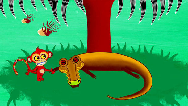 logo for Tinga Tinga Tales - Why Caterpillar Is Never in a Hurry