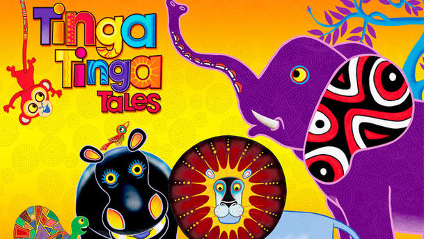 logo for Tinga Tinga Tales - Why Lion Roars