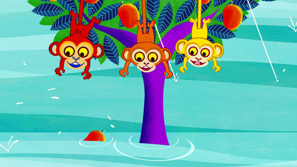 logo for Tinga Tinga Tales - Why Monkeys Swing in the Trees