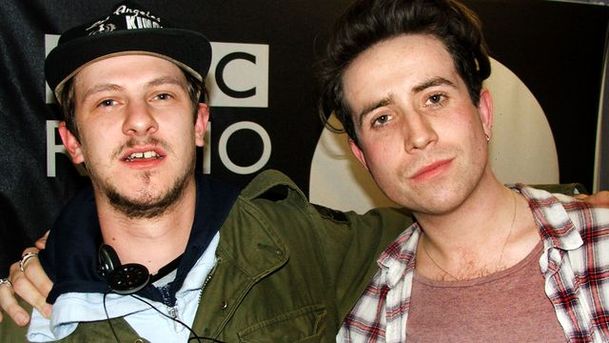 Logo for Nick Grimshaw - Jamie T was live in the studio