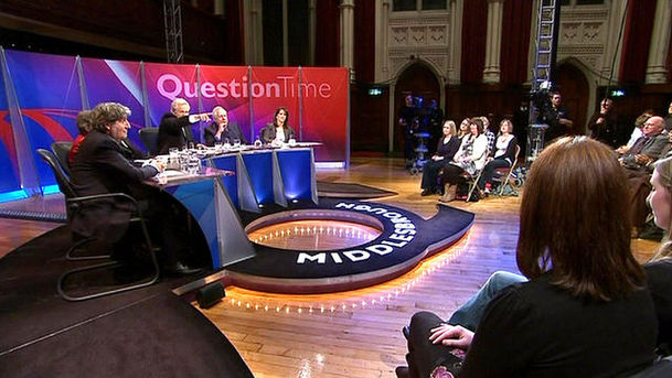 logo for Question Time - 18/02/2010