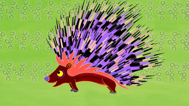 logo for Tinga Tinga Tales - Why Porcupine Has Quills