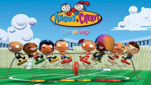 logo for Angus and Cheryl - Let's All Play Football
