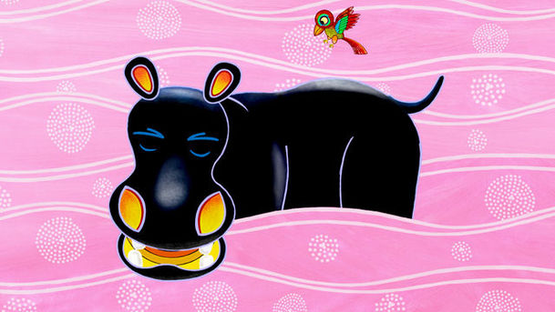 logo for Tinga Tinga Tales - Why Tickbird Sits on Hippo's Back