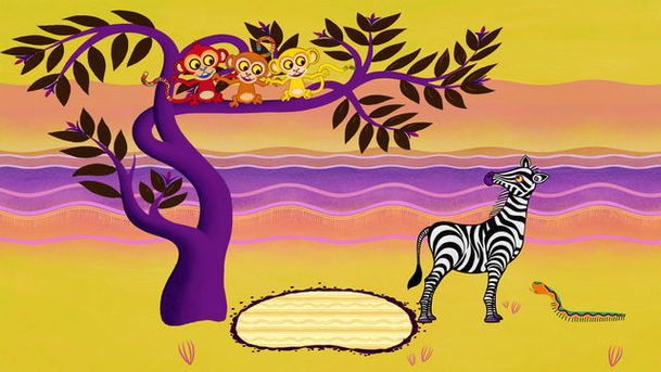 logo for Tinga Tinga Tales - Why Zebra Has Stripes