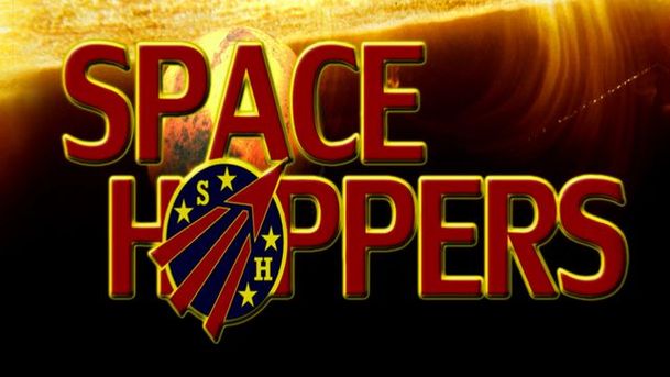 Logo for Space Hoppers - Lost in Lava